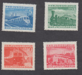 JUGOSLAVIJA 1949 - železnica