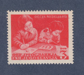 JUGOSLAVIJA 1950 - teden otroka