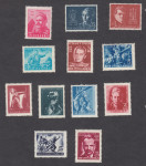 Jugoslavija 1951 - 10 let upora proti okupatorju - komplet