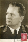 Jugoslavija 1951, redka MC, maksimum karta diktator Tito