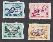 JUGOSLAVIJA 1953 - avto-moto dirke - čiste