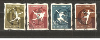 JUGOSLAVIJA 1957 GIMNASTIKA ŠPORT ** Mi 823/826 ** serija žigosana (8)