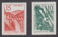 JUGOSLAVIJA 1958 - znamke za avtomate - čiste