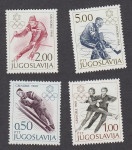 JUGOSLAVIJA 1968 - zimski športi - čiste