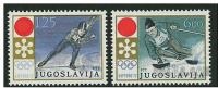 JUGOSLAVIJA 1972 - Olimpijske igre Saporo nežigosani znamki
