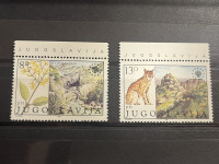 Jugoslavija 1981 (MI 1908-1909) Zaščita narave**