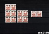 Jugoslavija 1989 Michel 2359 različni tipi pretiskov