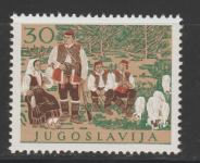 Jugoslavija leto 1957 - NARODNE NOŠE