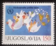 Jugoslavija leto 1986 - MEDNARODNO LETO MIRU