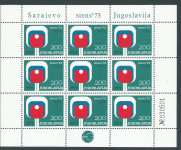 JUGOSLAVIJA MALE POLE NAMIZNI TENIS »STENS«1973