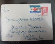 Jugoslavija  pismo celina Josip Broz Tito potovano žig Golnik 1978