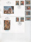 JUGOSLAVIJA - UMETNOST - MI. 2637/40** + 2 fdc - (msmk)