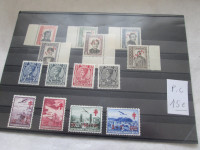 PRODAM 3X KOMPL SERIJO ZNAMK KRALJ-JUGOSLAVIJE-ĆISTE MNH