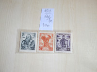 PRODAM KOMPL SERIJO ZNAMK JUGOSLAVIJE-ČISTE-MNH