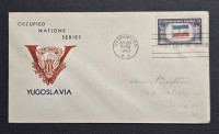Prodam kuverto prvi dan Jugoslavija 1943