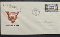 Prodam kuverto prvi dan Jugoslavija 1943