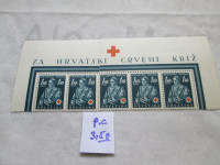 PRODAM ZNAMKE NDH-ZA CRVENI KRIŽ