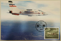 Razglednica: dan aviacije RViPVO 1978 (žig 1987), Jugoslavija (Orel)