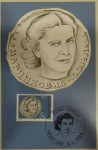 Razglednica: narodni heroji Sonja Marković, Jugoslavija 1984