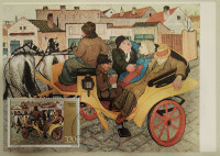 Razglednica: Pijana Kočija, Jugoslavija 1975