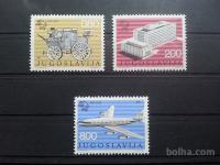 stoletnica pošte - Jugoslavija 1974 - Mi 1546/1548 - čiste (Rafl01)