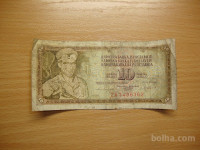 10.dinarjev 4.XI.1981 SFRJ