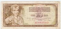 BANKOVCI 10 dinara 1968  Jugoslavija