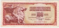 BANKOVEC 100 dinarjev 1986 Jugoslavija