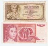 BANKOVEC  10 dinarjev  1990  Jugoslavija
