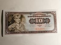 bankovec 10 dinarjev nerabljen