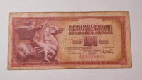 Bankovec 100 dinarjev (1978)