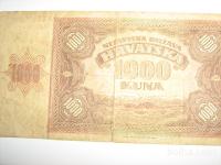 BANKOVEC ZA 1000 KUNA L. 1941