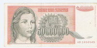 BANKOVEC  50 000 000  1993   Jugoslavije