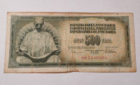 Bankovec 500 dinarjev (1978)