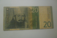 Bankovec JUGOSLAVIJA 20 DINARA 2000