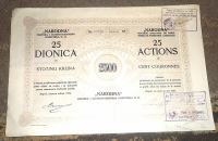 !"Delnica narodna mlinska in ... Zagreb 2500 kron