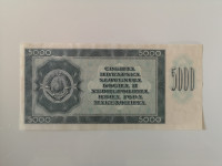 DFRJ 5000 DINARJEV 1950-RRR
