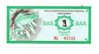 HRVAŠKA-1 BAR fantazijski bankovec