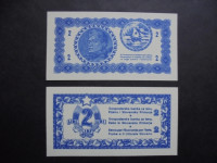 ISTRA,RIJEKA in SLOVENSKO PRIMORJE 2 LIRI 1945 UNC-REPLIKA