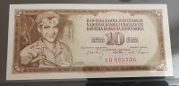 JUGOSLAVIJA 10 dinara 1968 barok UNC Serije AC, AK, BT, FD, FG