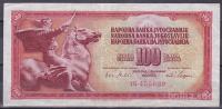JUGOSLAVIJA - 100 dinara 1965 barok serija AG
