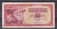 JUGOSLAVIJA - 100 dinara 1965 barok serija CS