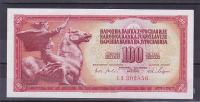JUGOSLAVIJA - 100 dinara 1965 barok serija EA