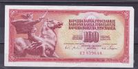 JUGOSLAVIJA - 100 dinara 1965 barok serija ET