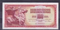 JUGOSLAVIJA - 100 dinara 1965 barok serija KK