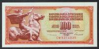 Jugoslavija 100 dinarjev 1986 - CM - UNC