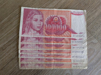Jugoslavija 100.000 dinarjev