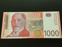 Jugoslavija 1000 Dinara, 2002 (P-158), UNC