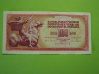 JUGOSLAVIJA 1965 - 100 DINARA BAROČNE SER. ŠT. - PRODAM