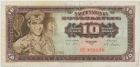 JUGOSLAVIJA 1965 - (YU-P78a-F)  BANKOVEC 10 DIN